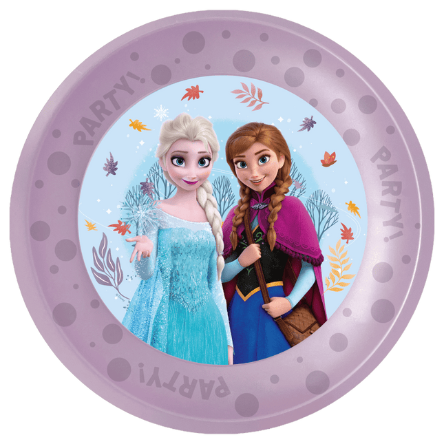 Frozen Borden 21cm 4st van Procos koop je bij Partywinkel