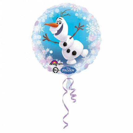 Frozen Helium Ballon Olaf 43cm leeg van Anagram koop je bij Partywinkel