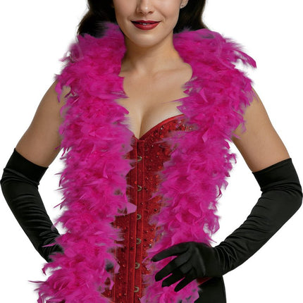 Fuchsia Boa Veren 80gr van Fiestas Guirca koop je bij Partywinkel