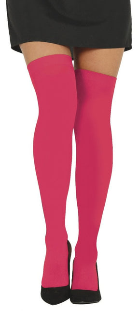 Fuchsia Kousen Fuchsia van Fiestas Guirca koop je bij Partywinkel