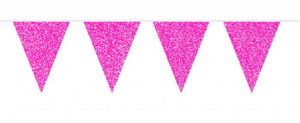 Fuchsia Slingers Glitter 6m van WeFiesta koop je bij Partywinkel