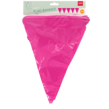 Fuchsia Vlaggenlijn 10m van Folat koop je bij Partywinkel