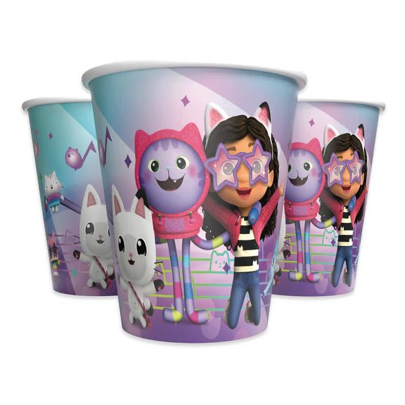 Gabby'S Dollhouse Bekers Gekleurd 250ml 8st van VDV Benefit koop je bij Partywinkel