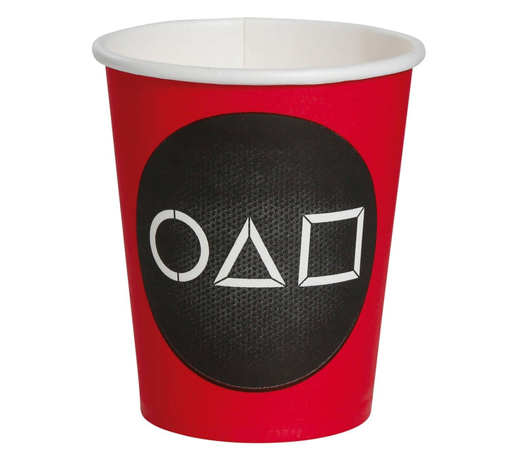 Gaming Party Bekers 9cm 6st van Fiestas Guirca koop je bij Partywinkel