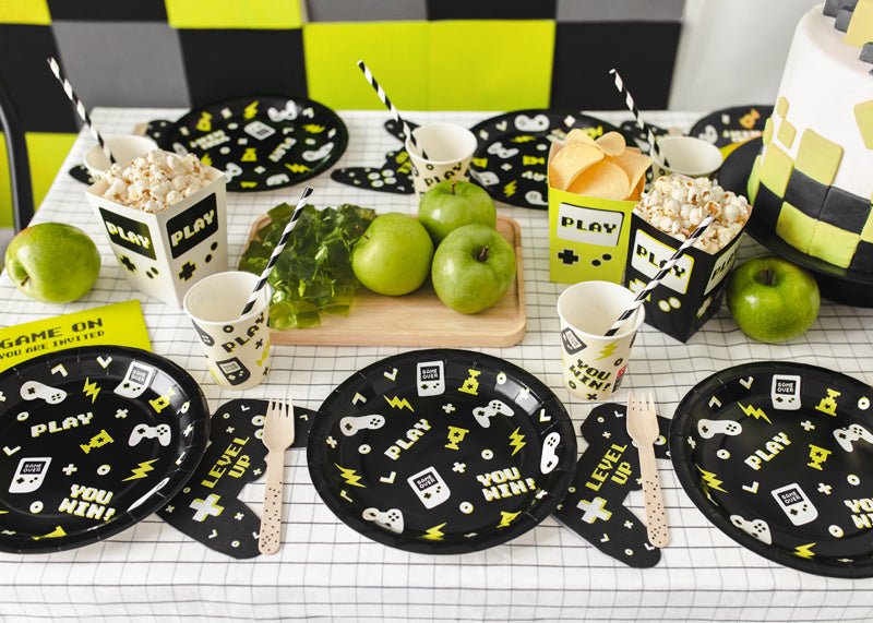 Gaming Party Servetten 16cm 12st van Partydeco koop je bij Partywinkel