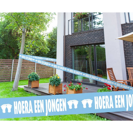 Geboorte Afzetlint Jongen 15m - Partywinkel - 8714572072427