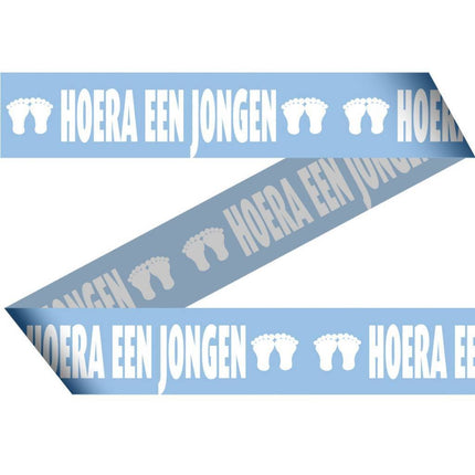 Geboorte Afzetlint Jongen 15m - Partywinkel - 8714572072427