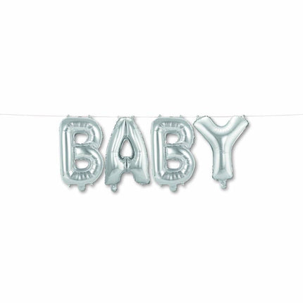 Geboorte Ballonnen Letter Set Baby 36cm van Folat koop je bij Partywinkel