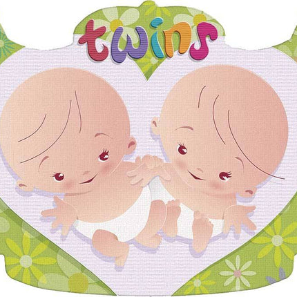 Geboorte Deurbord Tweeling 47cm van Haza Witbaard koop je bij Partywinkel