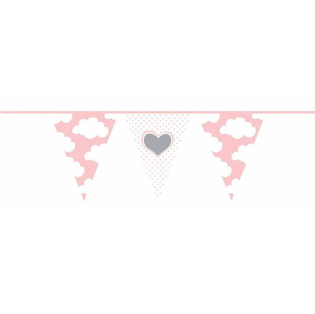 Geboorteslinger Meisje 10m van Haza Witbaard koop je bij Partywinkel