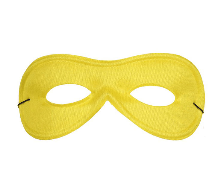 Geel Masker Pierrot van Fiestas Guirca koop je bij Partywinkel