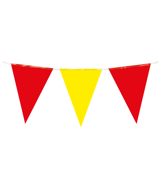 Geel Rode Slinger 10m - Partywinkel - 8716764245619