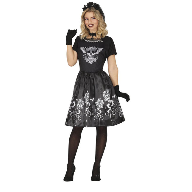 Geest Halloween jurk zwart van Fiestas Guirca koop je bij Partywinkel