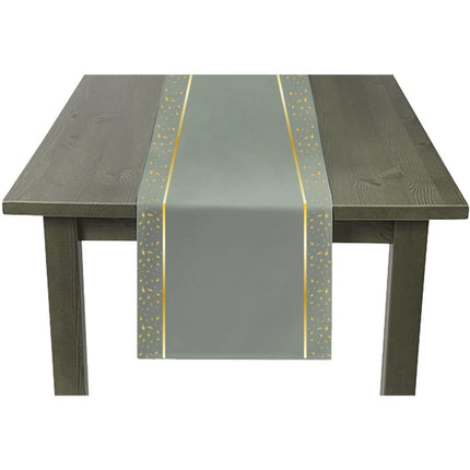 Gekleurd Tafelloper Golden Dawn 2,4m van Folat koop je bij Partywinkel