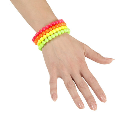Gekleurde Armband 4st van Widmann koop je bij Partywinkel