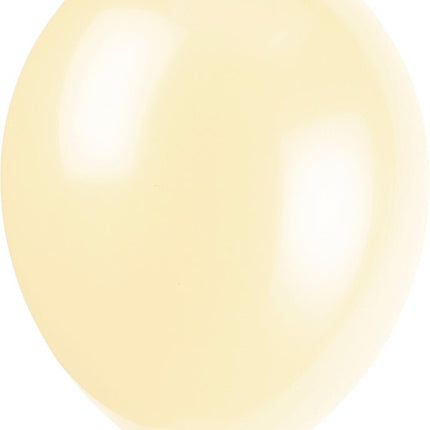 Gekleurde Ballonnen Pastel Glans 30cm 10st van Unique koop je bij Partywinkel