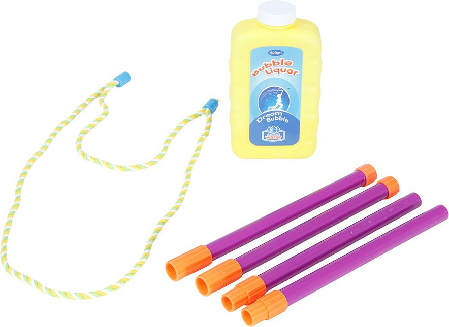 Gekleurde Bellenblaas Stok 6 delig van Fiestas Guirca koop je bij Partywinkel