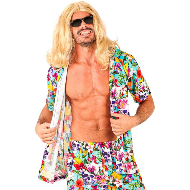 Gekleurde Blouse Heren van Widmann koop je bij Partywinkel