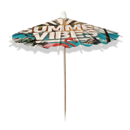 Gekleurde Cocktailprikkers Summer Vibes 8st van Paper Dreams koop je bij Partywinkel