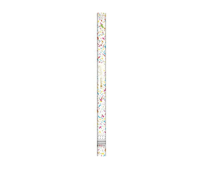 Gekleurde Confetti Kanon 80cm van Haza Witbaard koop je bij Partywinkel