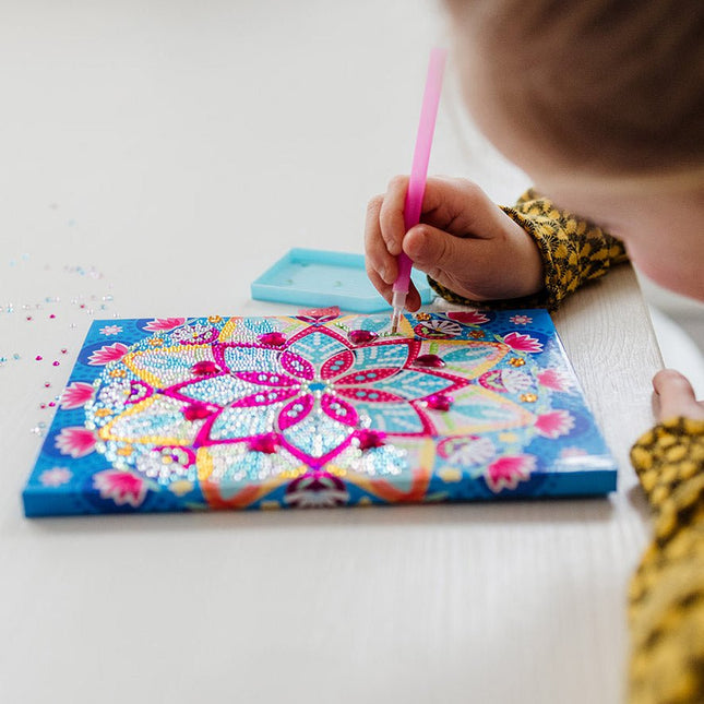 Gekleurde Knutselset Diamond Painting Notitieboek - Partywinkel - 8714274079786
