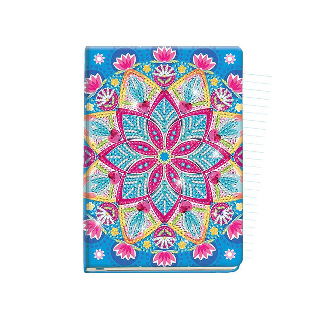 Gekleurde Knutselset Diamond Painting Notitieboek - Partywinkel - 8714274079786