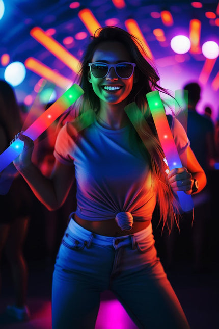 Gekleurde Led Stick 48cm van Fiestas Guirca koop je bij Partywinkel