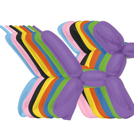 Gekleurde Modelleerballonnen 100st van WeFiesta koop je bij Partywinkel