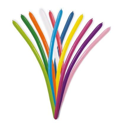 Gekleurde Modellleerballonnen 15st van Procos koop je bij Partywinkel