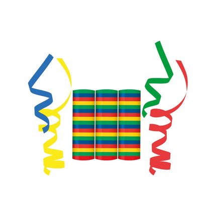 Gekleurde Serpentine 18 Ringen 4m 3st van Procos koop je bij Partywinkel