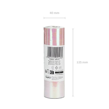 Gekleurde Serpentine Iriserend 3,8m van Partydeco koop je bij Partywinkel