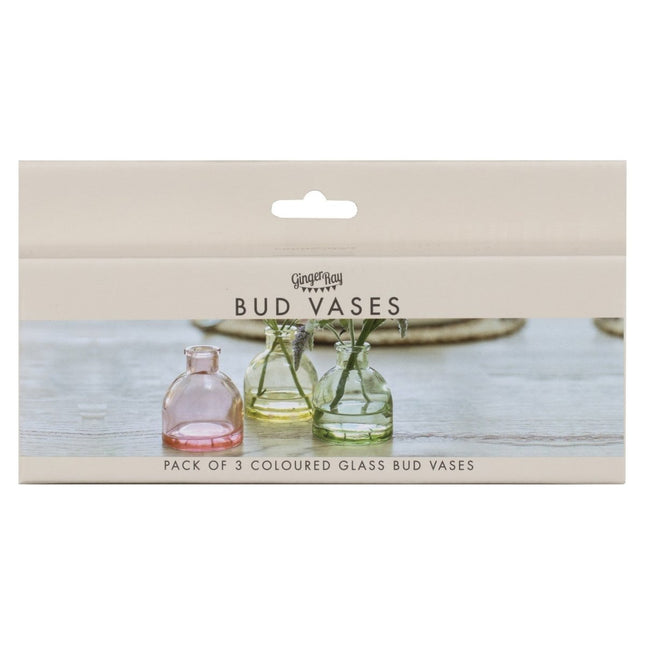 Gekleurde Tafeldecoratie Glas 3st van Ginger Ray koop je bij Partywinkel