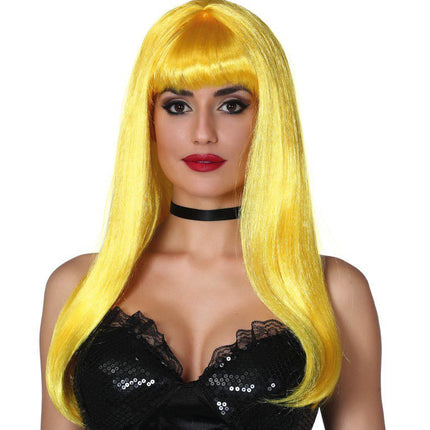Gele Pruik van Fiestas Guirca koop je bij Partywinkel
