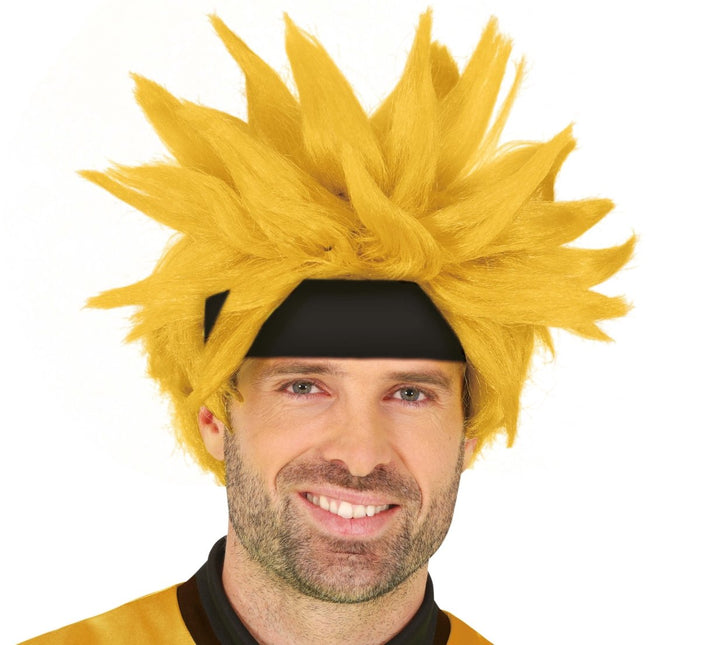Gele Pruik - Partywinkel - 8434077480977