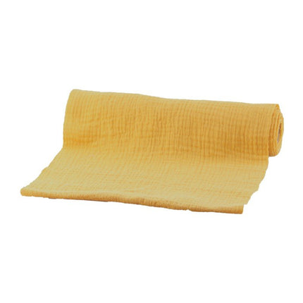 Gele Tafelloper Katoen 3m van CHAKS koop je bij Partywinkel