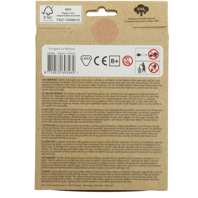 Gender Reveal Ballon Meisje Metallic 90cm van Folat koop je bij Partywinkel