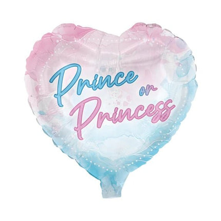 Gender Reveal Helium Ballon Hart Leeg 45cm van VDV Benefit koop je bij Partywinkel
