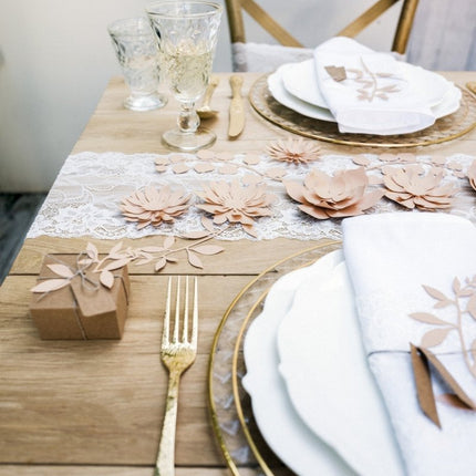 Geschenkdoosjes Kubus met Naamkaartjes 6cm 10st van Partydeco koop je bij Partywinkel