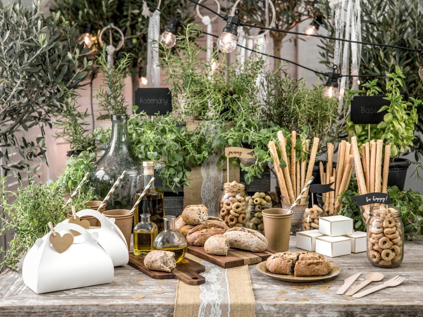 Geschenkdoosjes Rand Goud 6cm 10st van Partydeco koop je bij Partywinkel