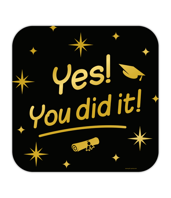 Geslaagd Deurbord You Did It 50cm van Paper Dreams koop je bij Partywinkel