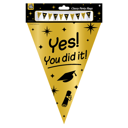 Geslaagd Slinger You Did It 10m van Paper Dreams koop je bij Partywinkel