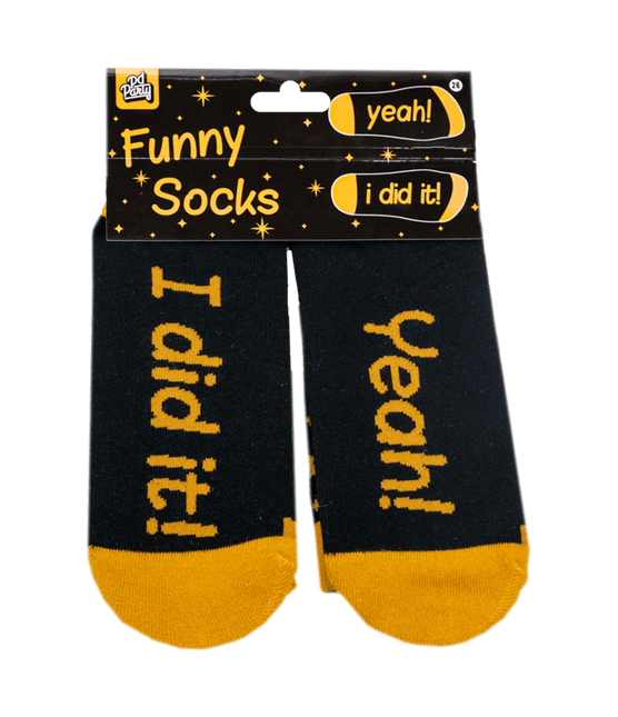 Geslaagd Sokken I Did It van Paper Dreams koop je bij Partywinkel