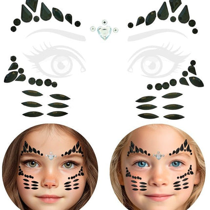 Gezichtsdecoratie Kat van Widmann koop je bij Partywinkel