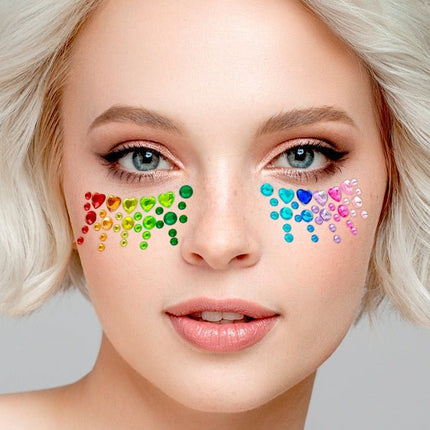 Gezichtsdecoratie Regenboog van Widmann koop je bij Partywinkel