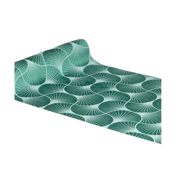 Zielony bieżnik Gingko Print 3m
