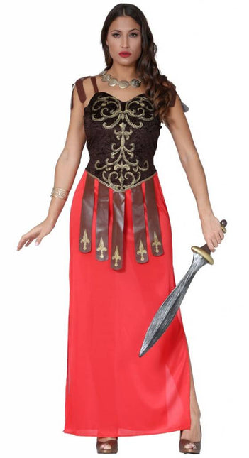 Gladiator Kostuum Dames Deluxe - Partywinkel - 8434077848616