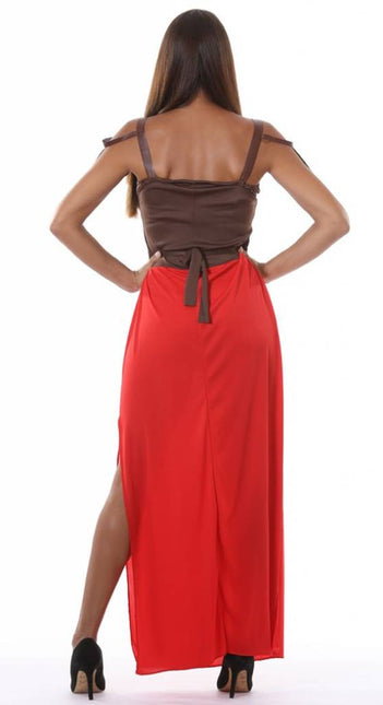 Gladiator Kostuum Dames Deluxe - Partywinkel - 8434077848616
