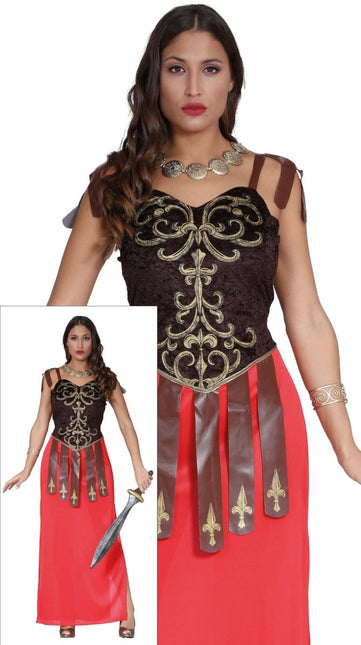 Gladiator Kostuum Dames Deluxe - Partywinkel - 8434077848616