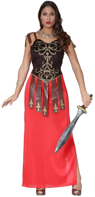 Gladiator Kostuum Dames Deluxe - Partywinkel - 8434077848616
