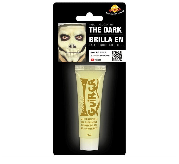 Glow In The Dark Schmink 20ml - Partywinkel - 8434077156445